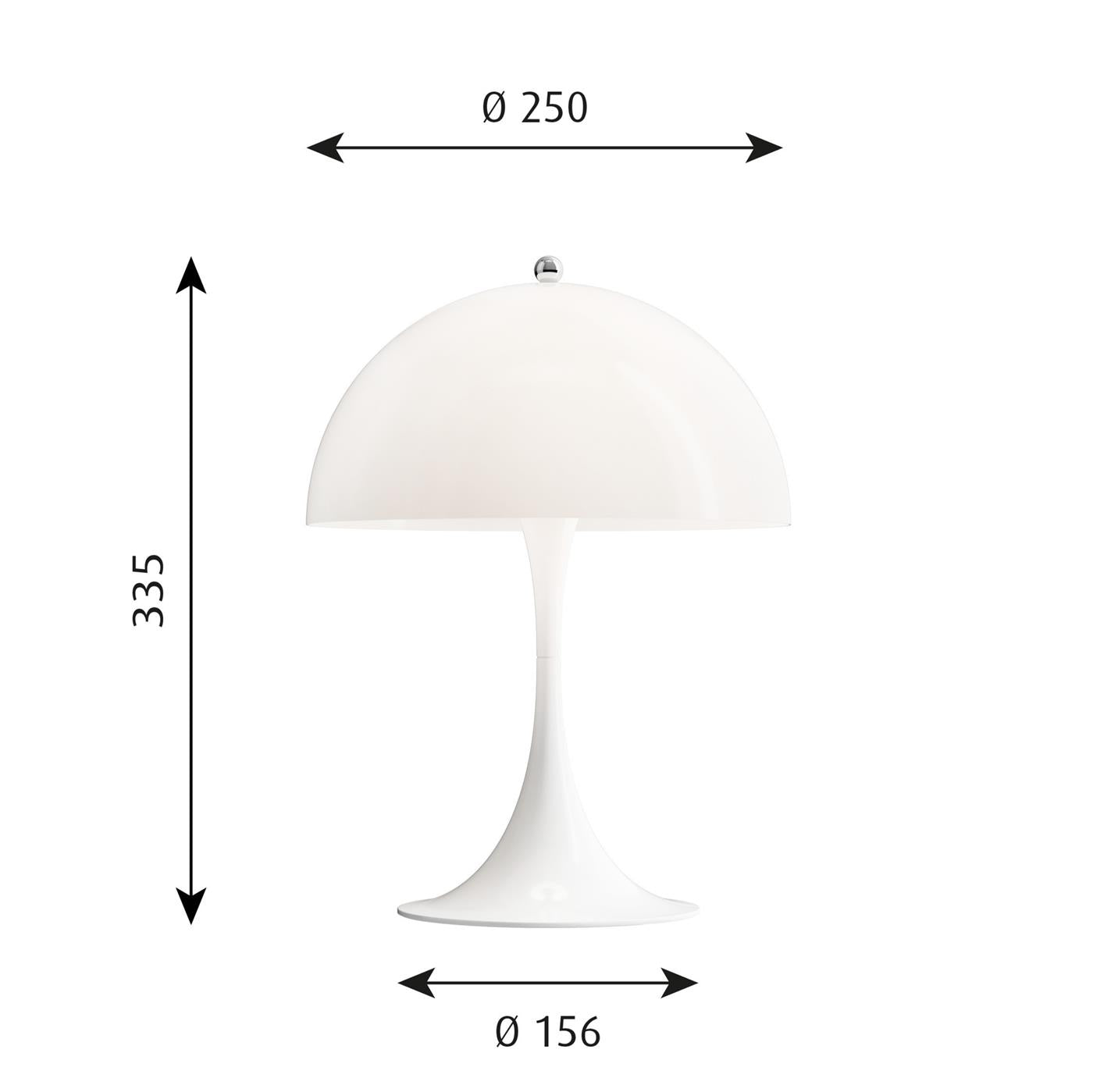 Louis Poulsen Panthella Mini Tischleuchte
