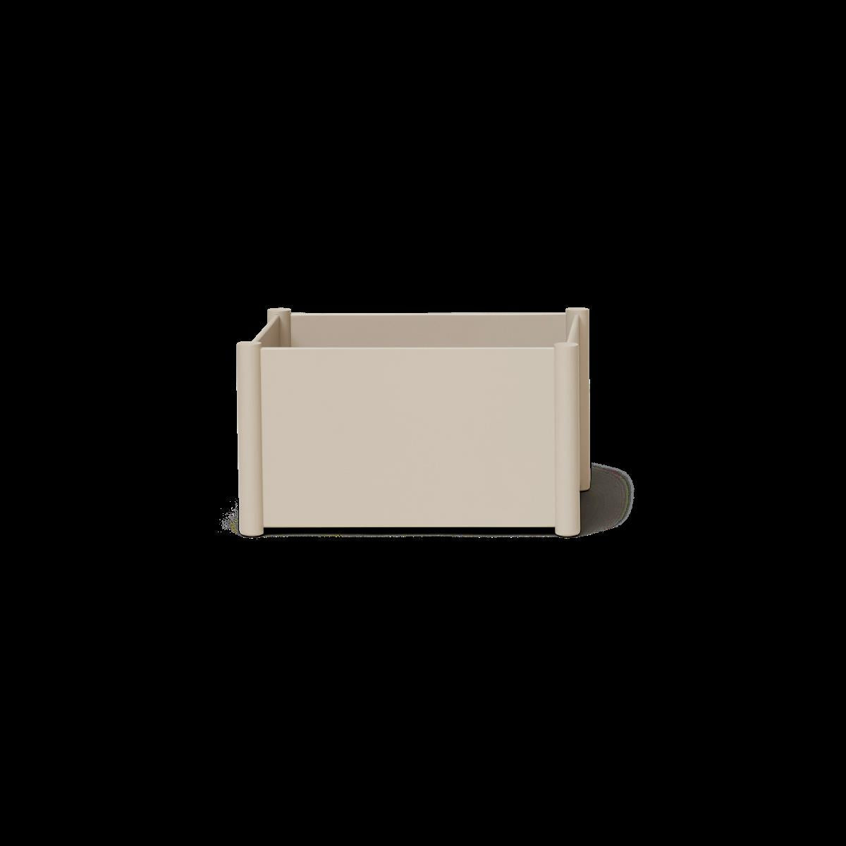 Pillar Aufbewahrungsbox, Mittel, Warmes Grau