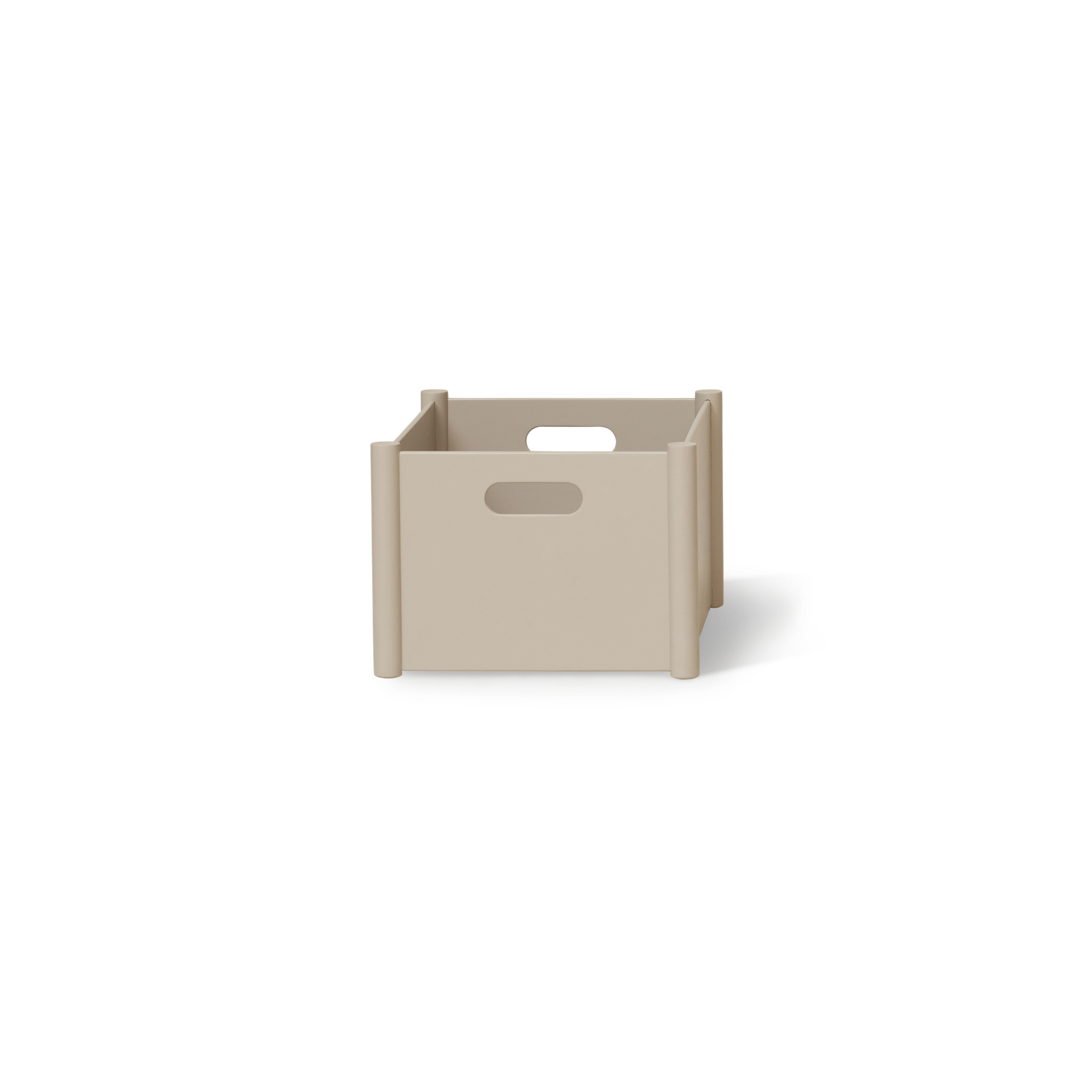 Pillar Aufbewahrungsbox, Mittel, Warmes Grau