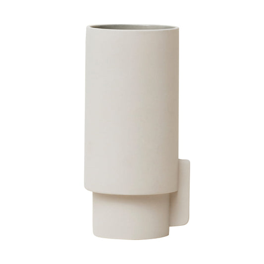 Alcoa Vase, groß, Hellgrau