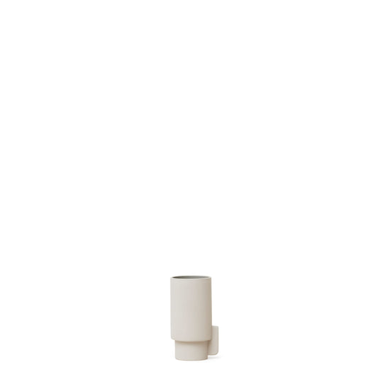 Alcoa Vase, klein, Hellgrau