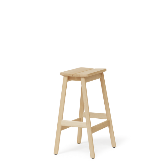 Angle Standard Bar Stool 65, No. 2190, Eiche