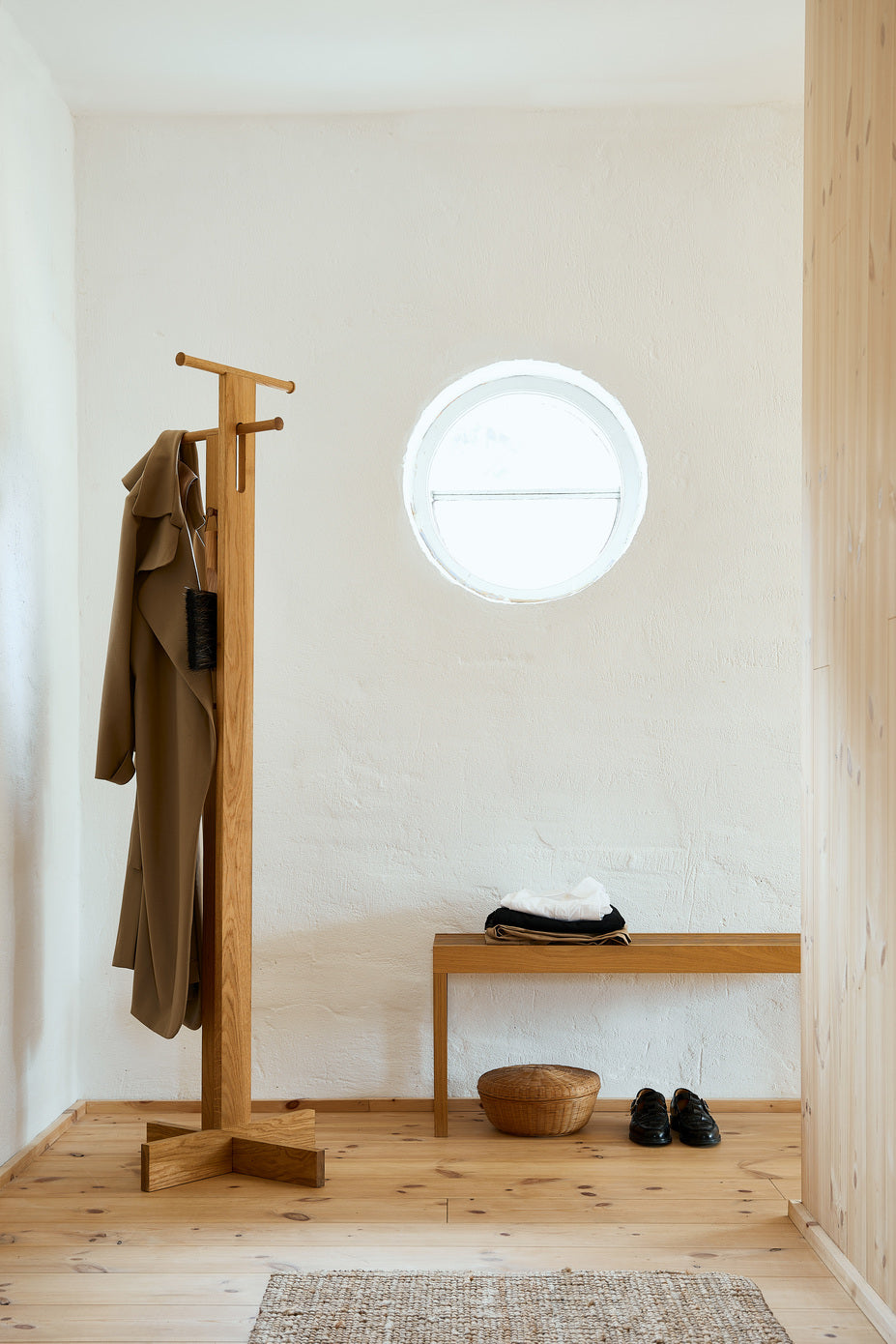 Foyer Coat Stand, Eiche