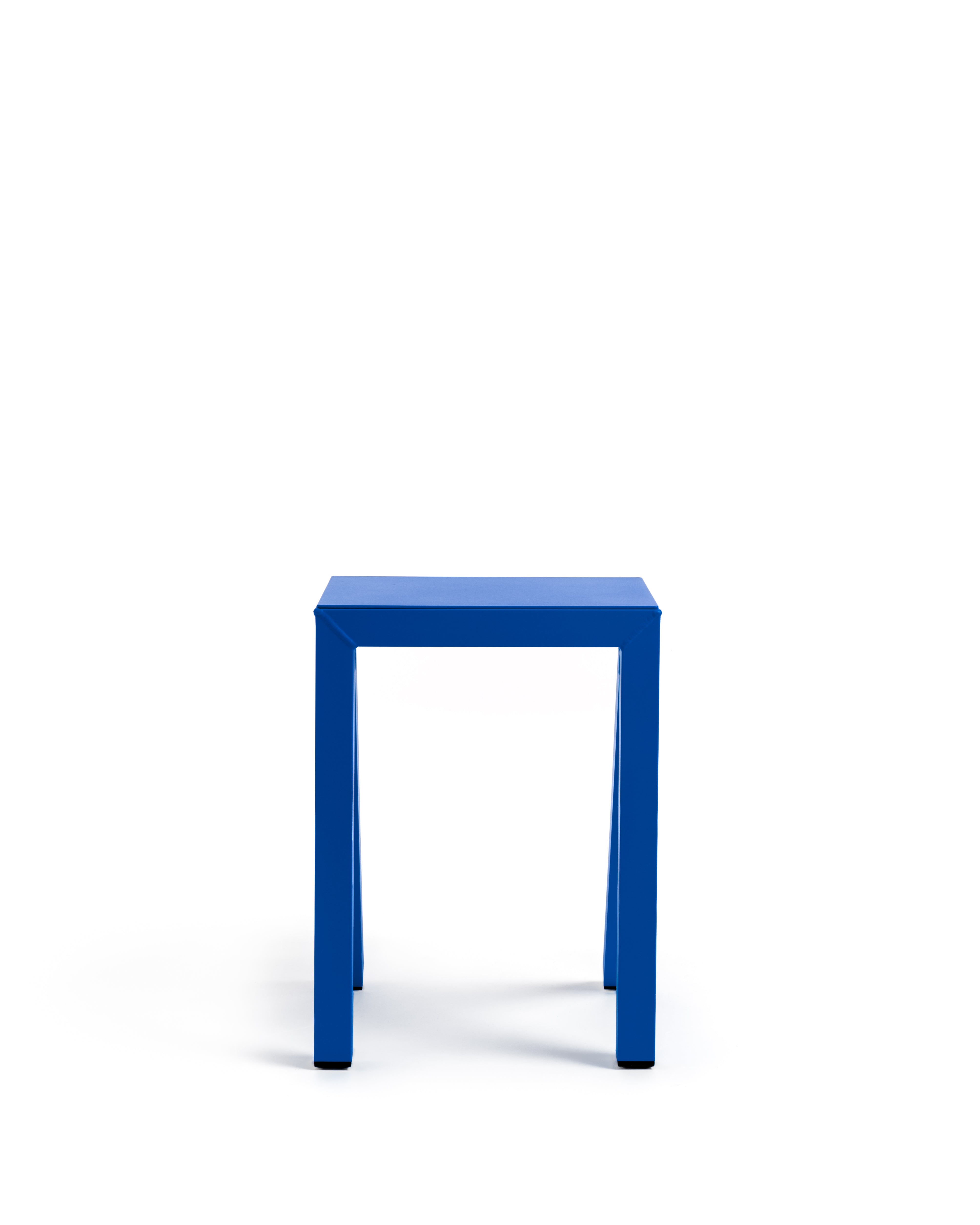 Hocker Bureaurama, blau