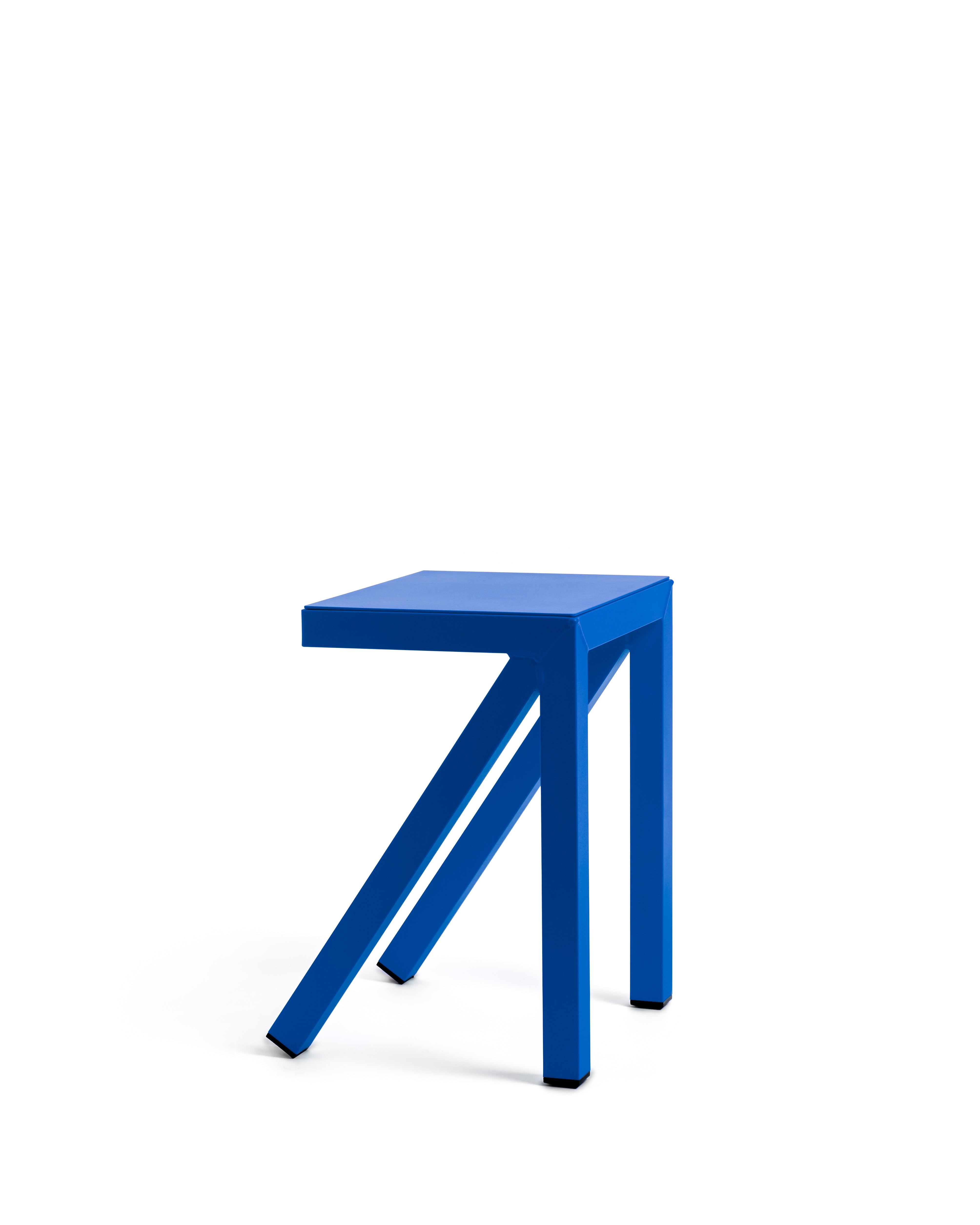 Hocker Bureaurama, blau
