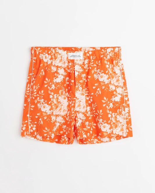 Sweet Shorts - Orange Peony
