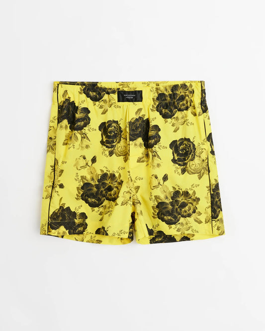 Sweet Shorts - Yellow Peony