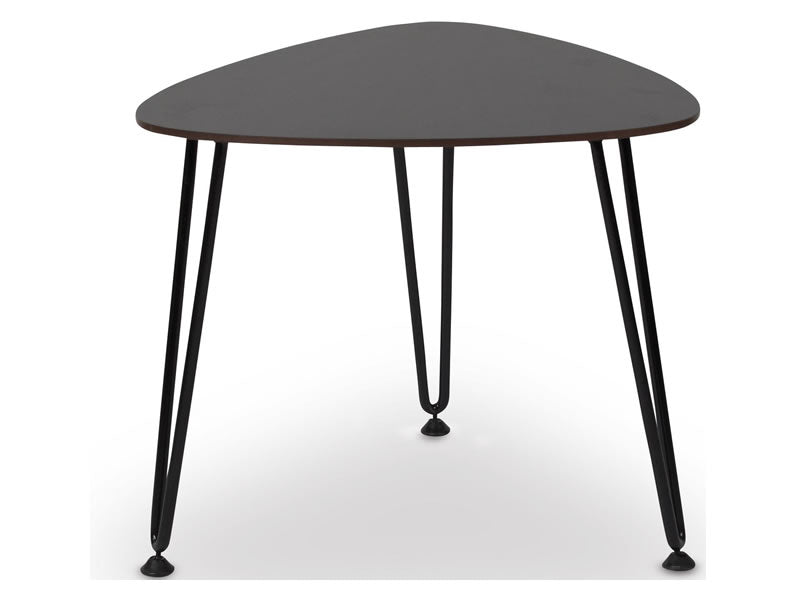 ROZY SIDE TABLE BLACK OUTDOOR HPL TOP BLACK